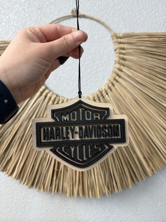 Harley Davidson Car Charm